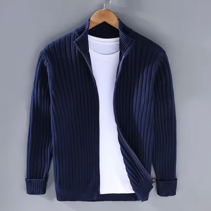 KnitZauber | Strickjacke mit Reißverschluss-Detail