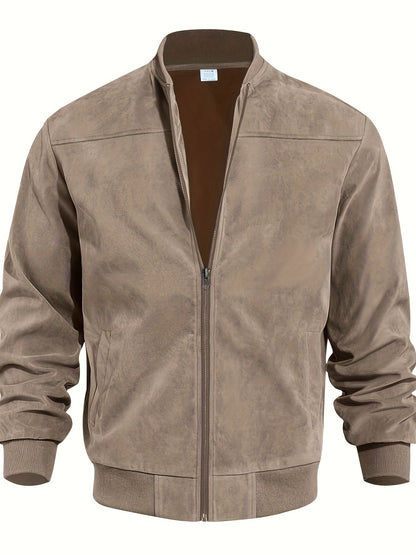 Max | Stylische Wildlederjacke Herren im Vintage-Stil