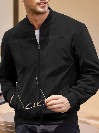 Max | Stylische Wildlederjacke Herren im Vintage-Stil