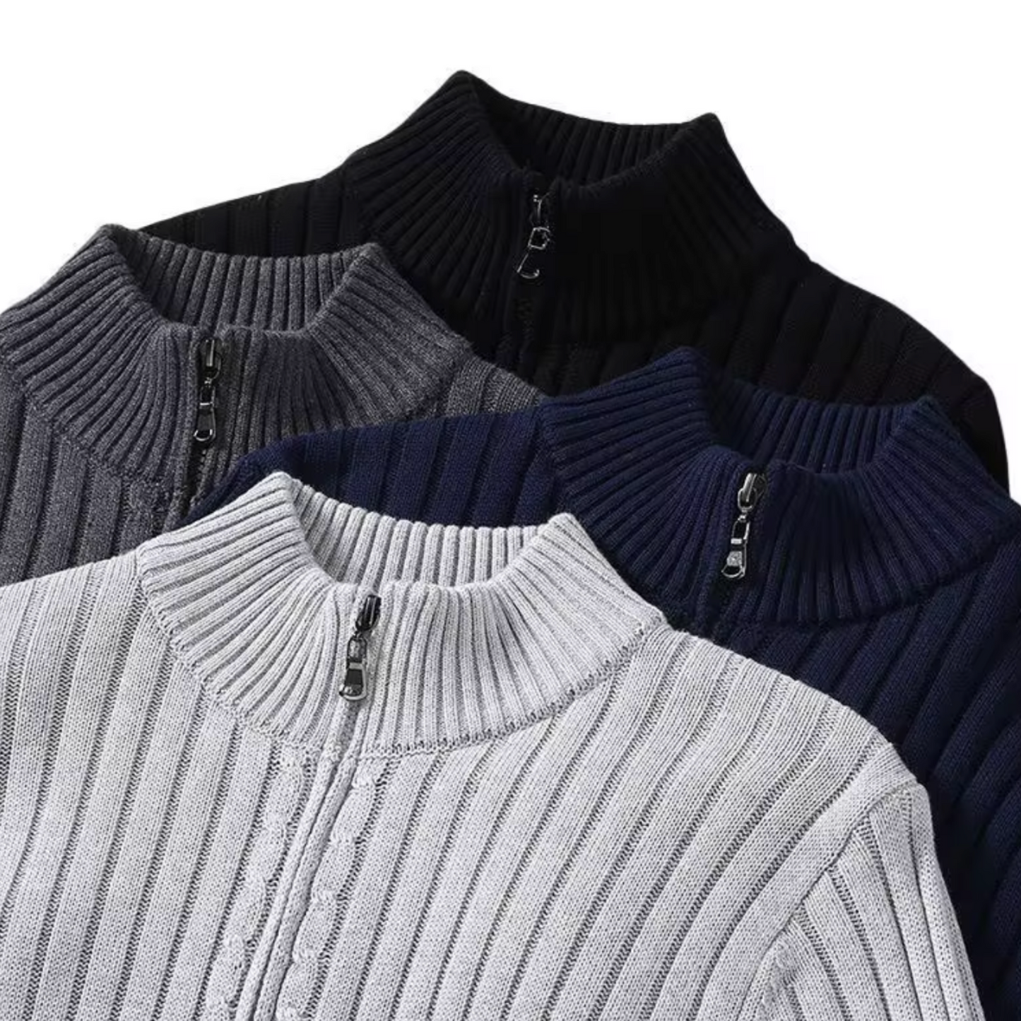 KnitZauber | Strickjacke mit Reißverschluss-Detail