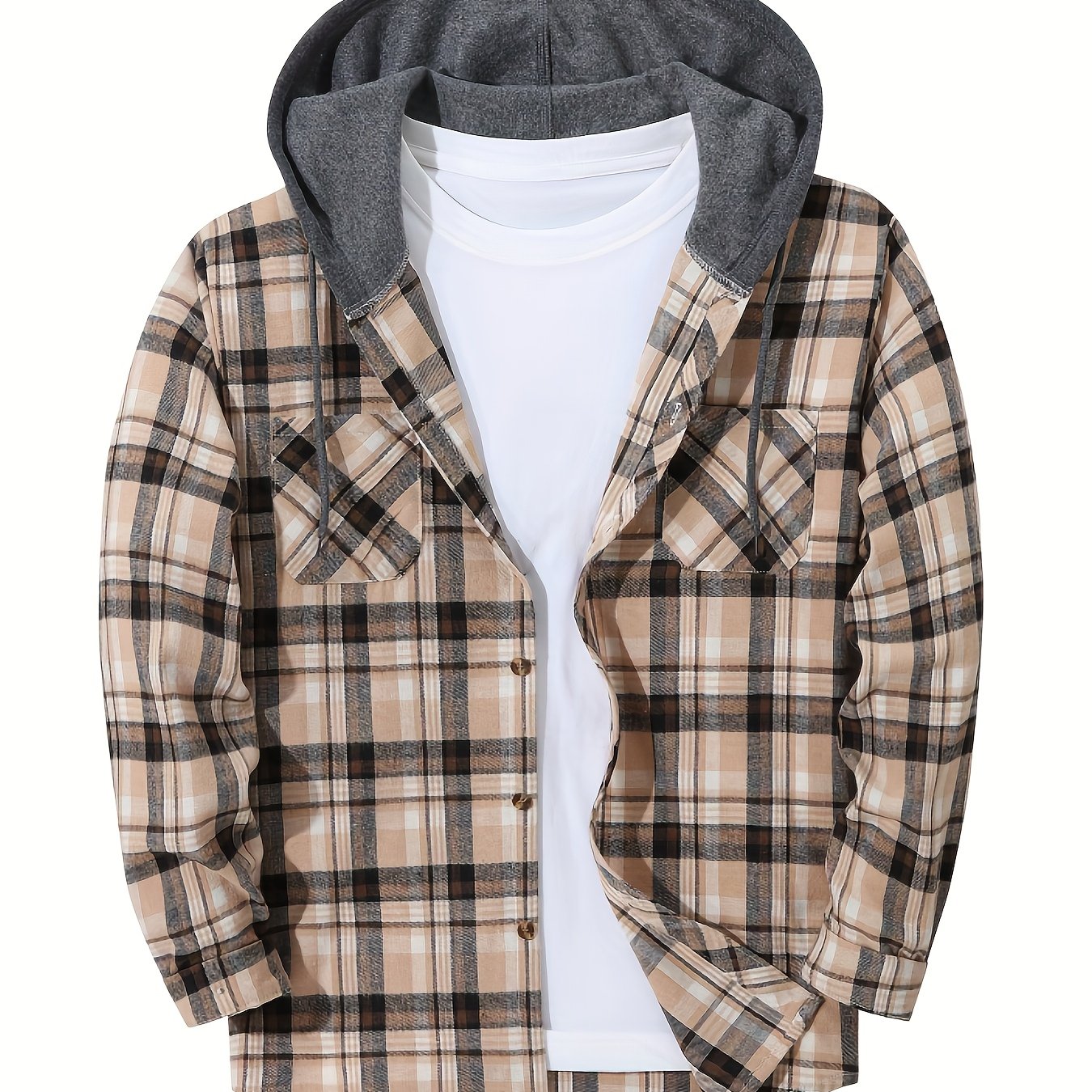 Jonas | Timberland Klassisches Flanellhemd mit Hoodie