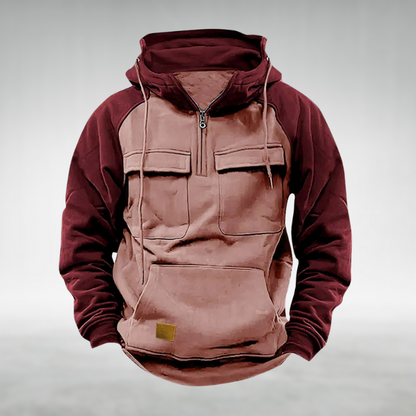 Ben | Lässiger Hoodie mit sportlicher Brusttasche