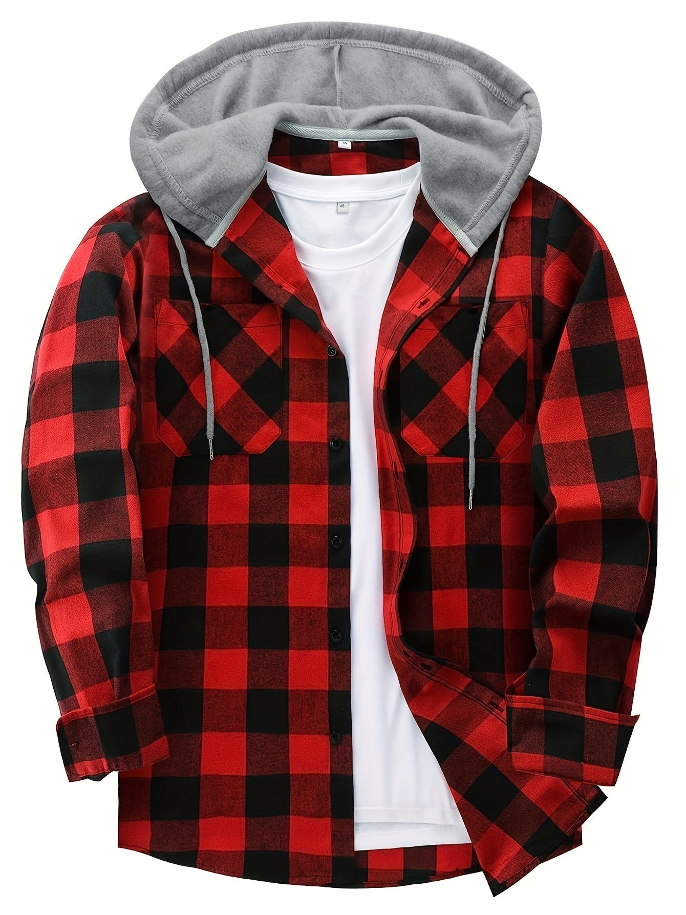 Jonas | Timberland Klassisches Flanellhemd mit Hoodie