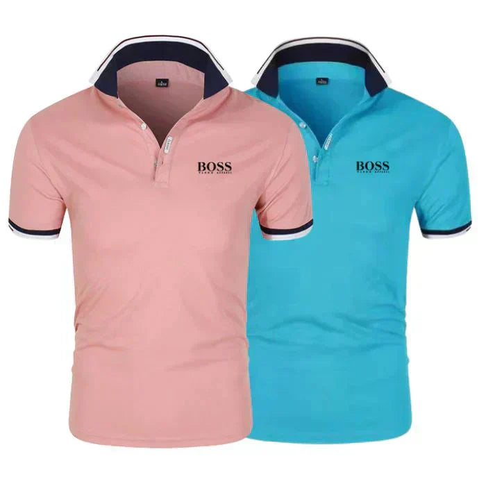 [BUY 1 GET 2] Essential Kit Polo Shirts 2-Pack LIVANZI
