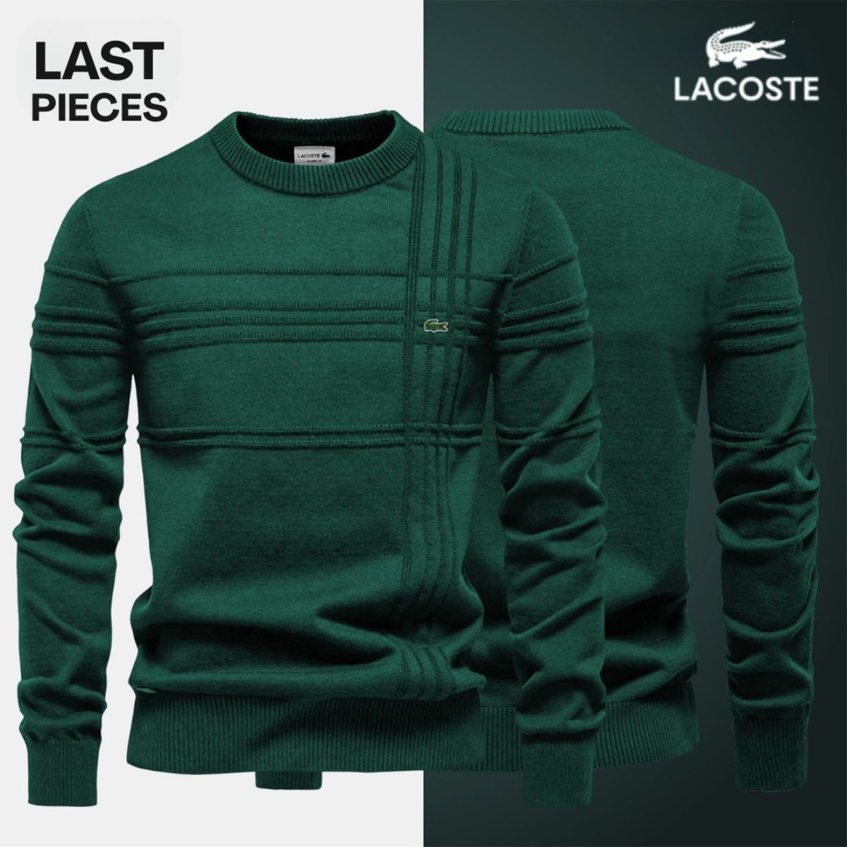 [BUY 1 GET 2] Men’s Boreal Textured Sweater (Clearance) LIVANZI