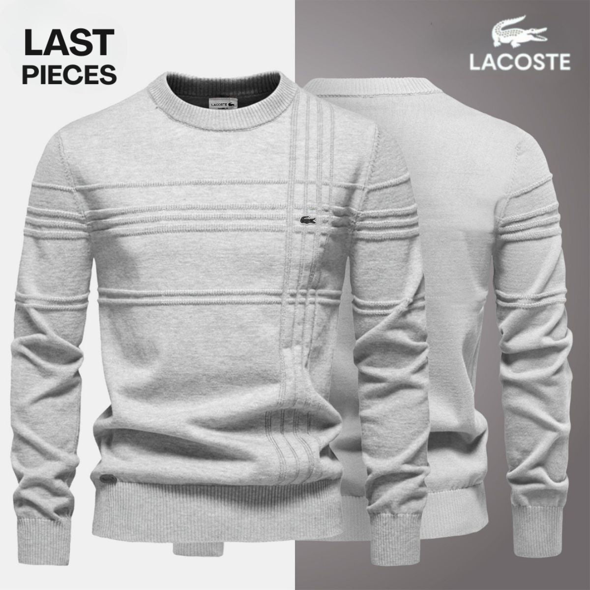 [BUY 1 GET 2] Men’s Boreal Textured Sweater (Clearance) LIVANZI