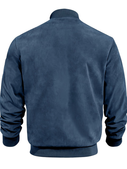 Max | Stylische Wildlederjacke Herren im Vintage-Stil