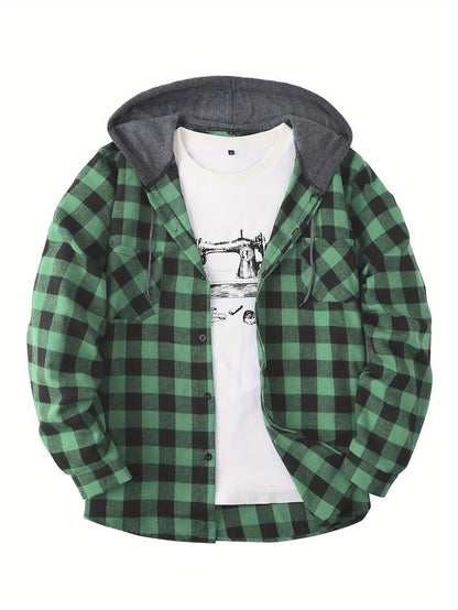 Jonas | Timberland Klassisches Flanellhemd mit Hoodie