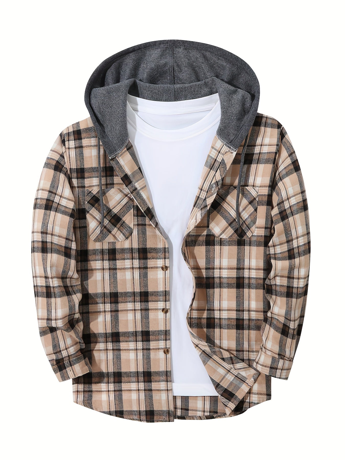 Jonas | Timberland Klassisches Flanellhemd mit Hoodie